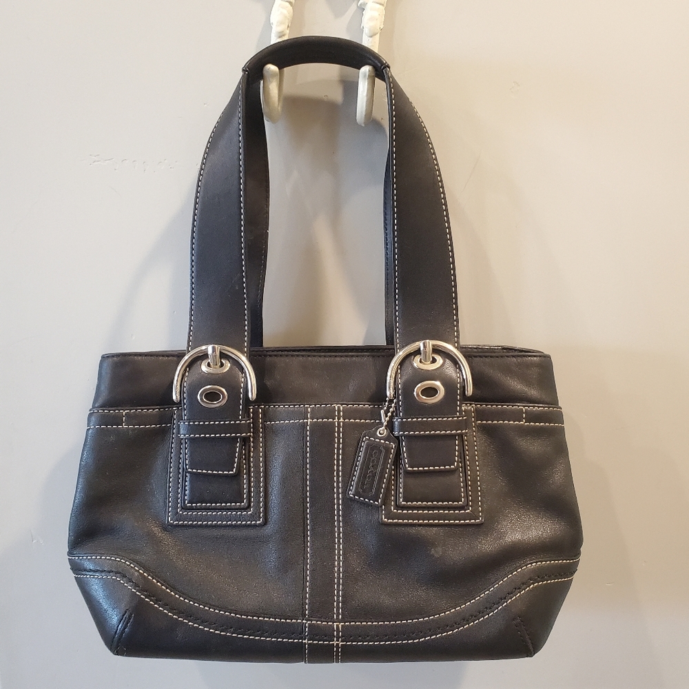 Coach purse and matching wallet